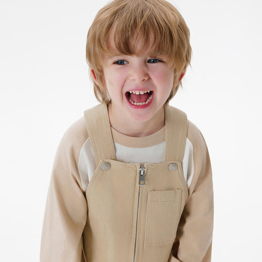 马克珍妮男童元气百搭牛仔背带裤 儿童裤子2025年春装新款250027 商品图4