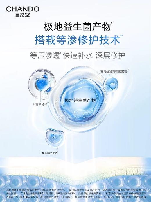 自然堂极地补水修护等渗面膜三盒 商品图1