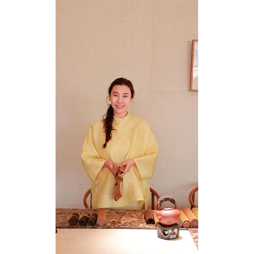 【2026东衣作】小黄鹂 · 新中式上衣（25708097黄栗留-高定款） 商品图1