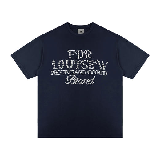 FDR官方店 珍珠美式运动短袖t恤男女夏季重磅情侣装宽松上衣体恤 商品图5