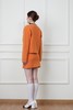 SIA SAYLOR 活力橙色小香风针织外套半裙套装 19796 商品缩略图3
