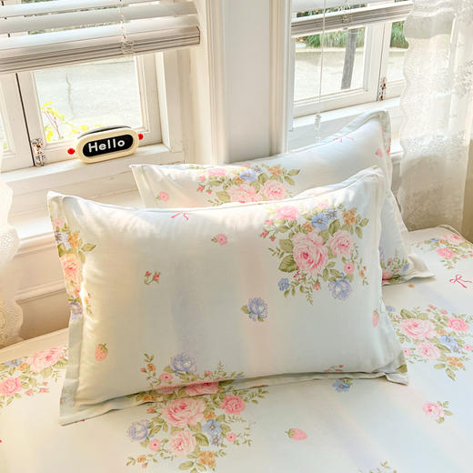 蓝若亭全棉四件套（繁花似锦） 商品图2