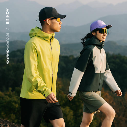 奥尼捷防水鸭舌帽时尚户外轻量运动帽遮阳防晒大帽檐透气鸭舌帽E4633 商品图4