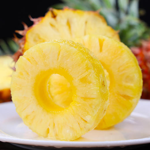 海南金钻凤梨二颗中大果净重4.1-4.5斤 商品图1