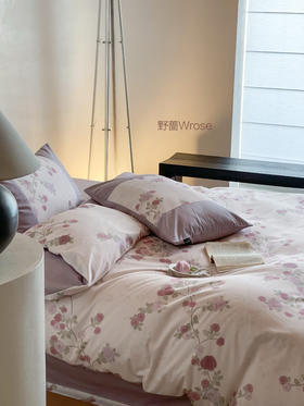 【气质温柔】2025新款全棉超柔50支斜纹长绒棉数码印花四件套  把花园搬进卧室 视觉美感加分