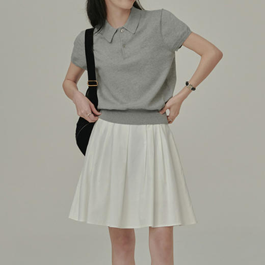 馥迦 刺绣Polo短袖T恤衫 商品图6