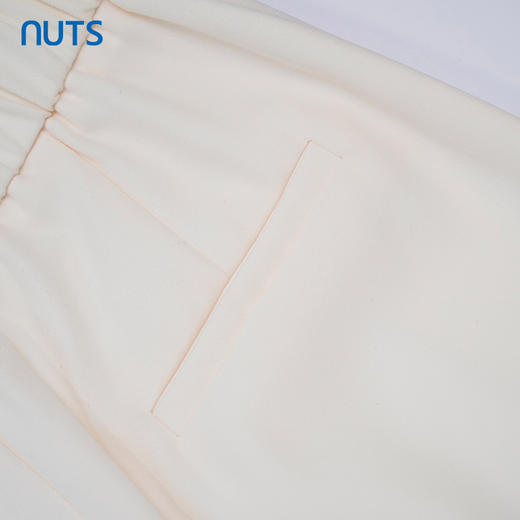 NUTS春秋新品纯色时尚优雅宽松百搭长裤415073421 商品图3