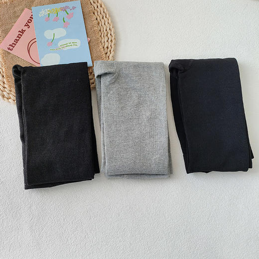 纪念日百货连脚棉竖条160g打底裤女裤袜160899473 商品图0