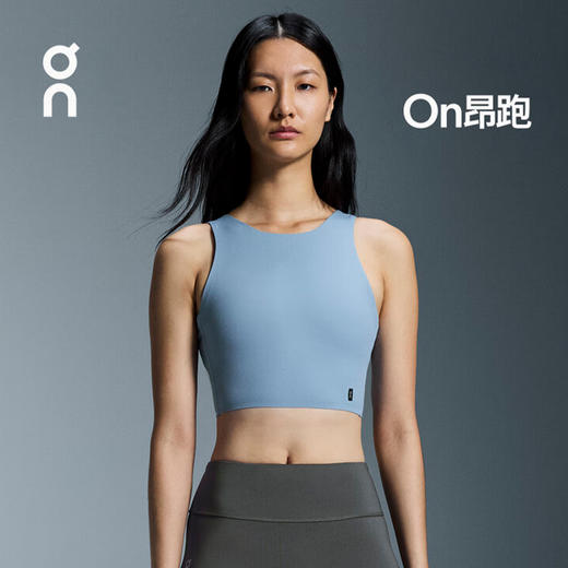 ON 昂跑 Core 2-in-1 Crop 2025春夏女款新品2合1跑步运动背心 商品图0