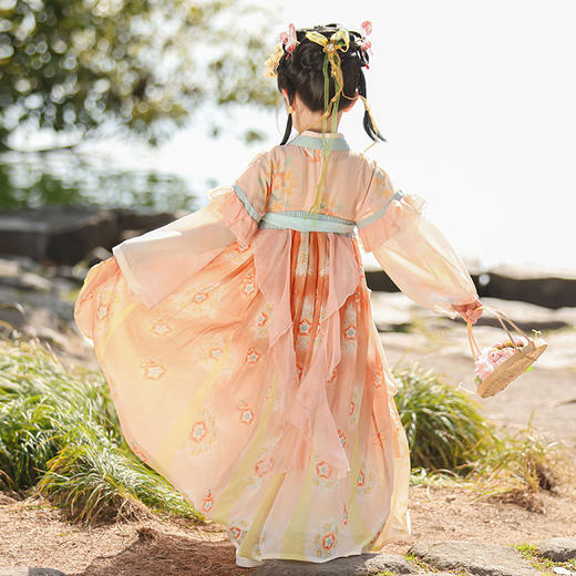 【团购】【苏城纪】清仓特价款 汉服女童襦裙醉江南（玉兔） 商品图5