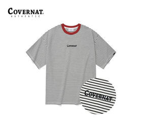 【韩国潮牌】COVERNAT 新款圆领宽松T恤CO2202ST19