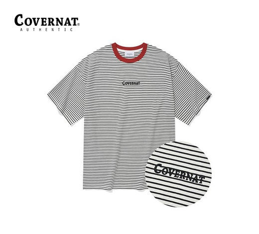 【韩国潮牌】COVERNAT 新款圆领宽松T恤CO2202ST19 商品图0