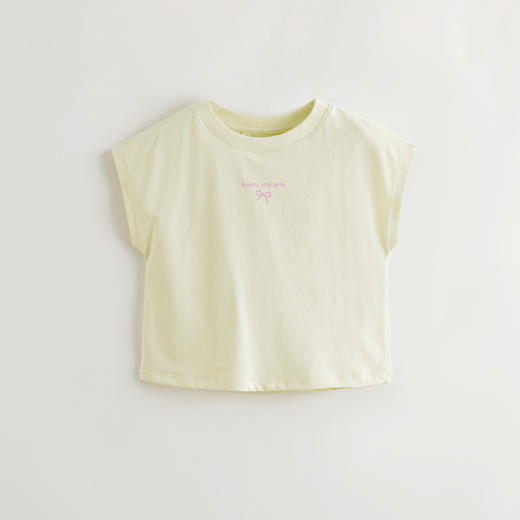 【凉感透气】马克珍妮女童简约多彩T恤 儿童上衣夏装新款550687 商品图2