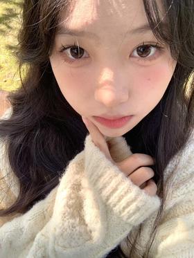 yeelens  半年抛美瞳 S15人生热可可 直径14.2mm着色13.3mm