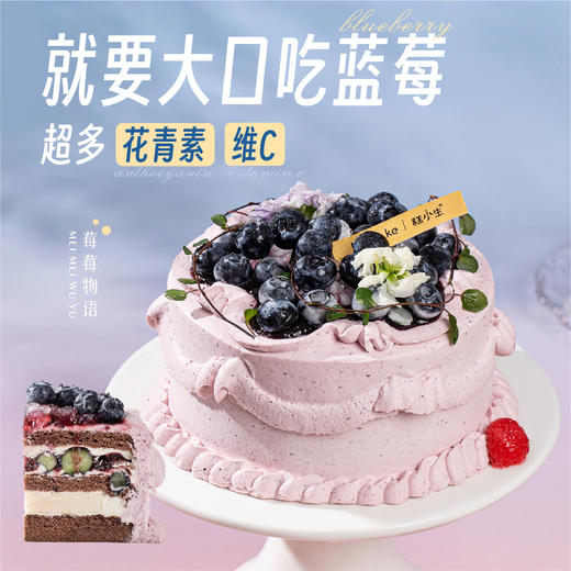 新品-莓莓物语半糖蛋糕 商品图1