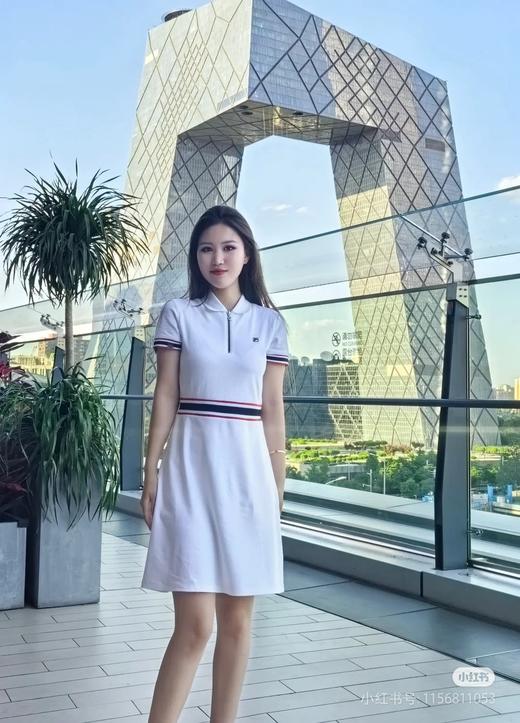 F乐 女款莫代尔棉珠地短袖POLO裙连衣裙礼盒装 Z-15108 商品图8