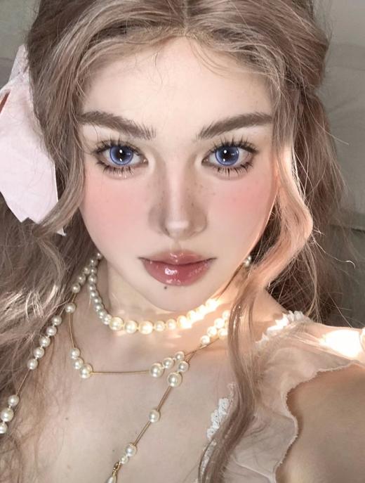 【大直径】PUFF GIRL-芭比总统紫-14.5mm【半年抛 度数0-800度 含525/575】 商品图2