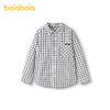 巴拉巴拉童装儿童衬衫男女童长袖夏装薄2025新款纯棉 商品缩略图4