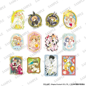 魔卡少女樱 CLAMP展 贴纸 12包/盒 谷子