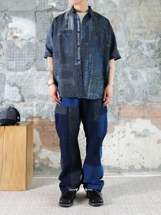 FDMTL | 印花Boro S/S衬衫 商品图1