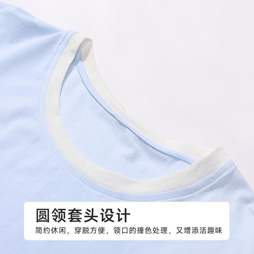 都市丽人会员精选女士棉质短袖套装薄40支TC拉架短袖类LHH2F5 商品图4