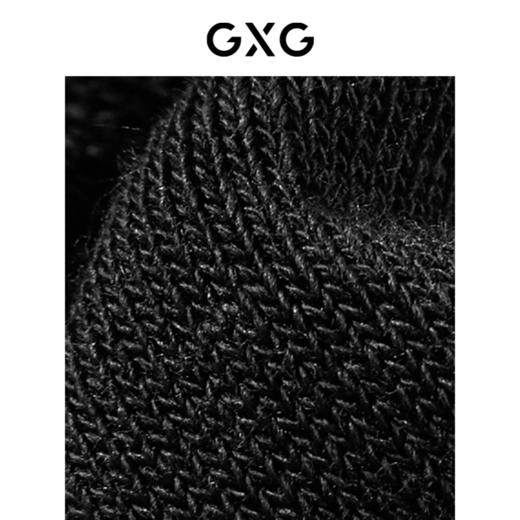 GXG男士罗纹袜筒中筒中邦袜【3双装】春夏运动休闲袜 商品图3
