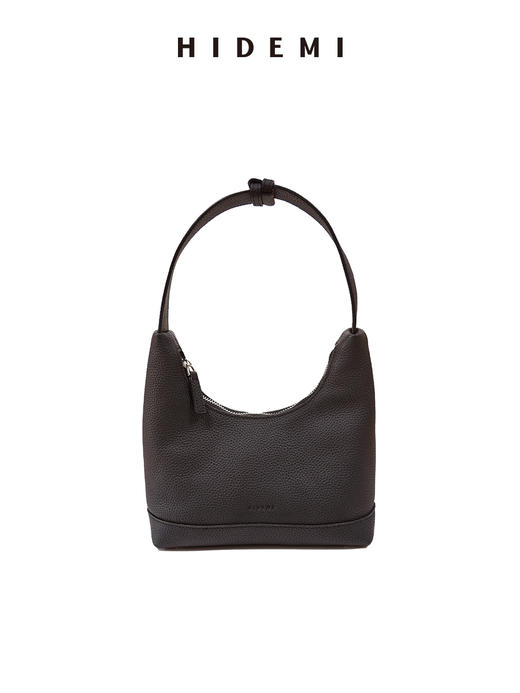 HIDEMI easy系列进口牛皮荔枝皮可调节手柄多背式饭盒包 格纹/乌木棕/动物纹 商品图13