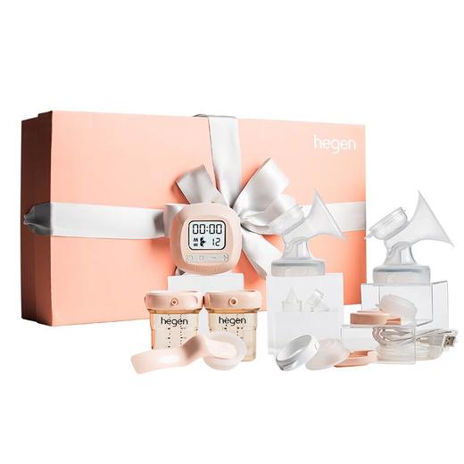 hegen新加坡原装进口智能双边电动吸奶器孕产妇集乳器吸力大8886476100138 商品图0