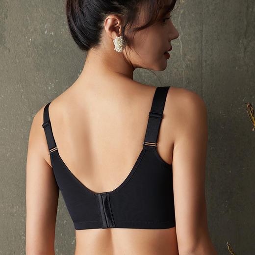 QC-Y1322 记忆软钢圈大棉杯大胸显小舒适承托减压防震稳固承托聚拢文胸（单件） 商品图3