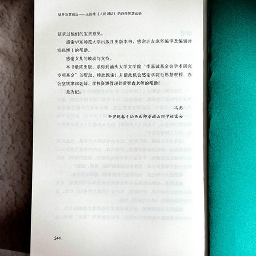 境界及其前后 王国维《人间词话》的诗性智慧论稿 冯尚 商品图14