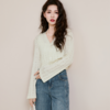 【特惠不退货】伊芙丽莱赛尔柔软针织衫1F3230351G 商品缩略图1