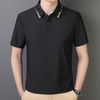 【冰丝】【DCS】大依优型大码翻领短袖POLO衫男加肥大码夏装衣服休闲时尚半袖体恤休闲商务 商品缩略图1