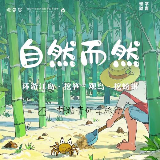 孩子志 | 自然而然 研学旅行 1天 4/13、4/19、4/20【VIP优惠】7岁+儿童独立/亲子，环游江岛、挖笋、观鸟、挖螃蜞，不一样踏青研学旅行.. 商品图0