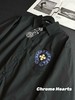 克罗心新款发泡图案logo口袋衬衫外套 商品缩略图4