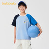 巴拉巴拉男童短袖t恤儿童打底衫2025童装夏速干凉感 商品缩略图0