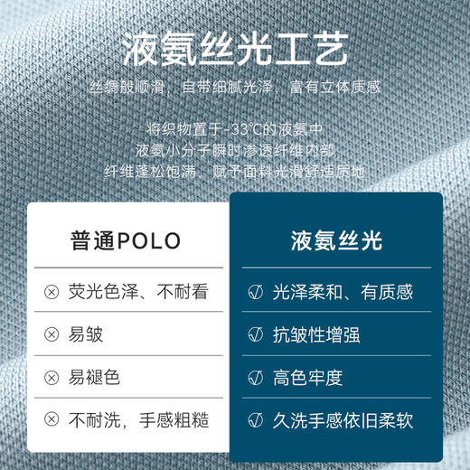 十如仕薄荷纤维凉感男士运动休闲透气纯色半袖夏季户外-P06-02 商品图11