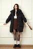HAYES 黑色韩版百搭中长款羽绒服 19802 商品缩略图0