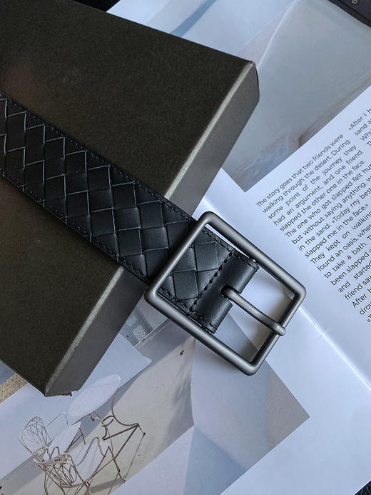 THS-无 男士 BV家经典牛皮编织腰带 皮带 CR229 商品图2
