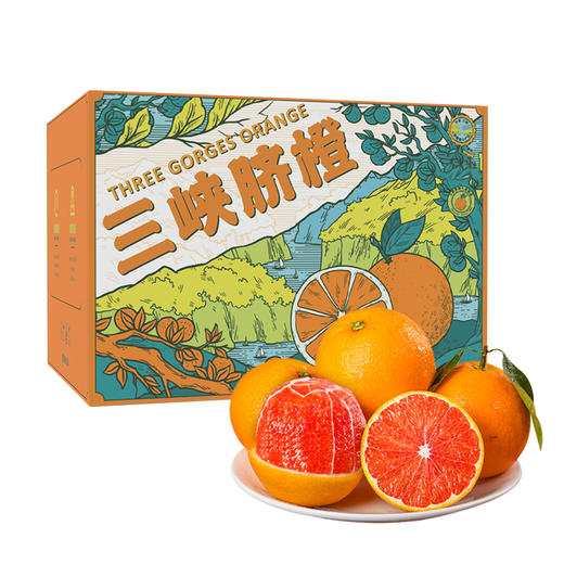 【宜昌助农馆】秭归中华血橙 5斤/9斤彩箱装 商品图0