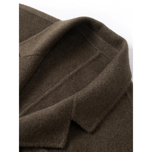 GXG男装 2024冬季热卖摩登轻熟通勤单排扣大衣长款#G24D264030 商品图2