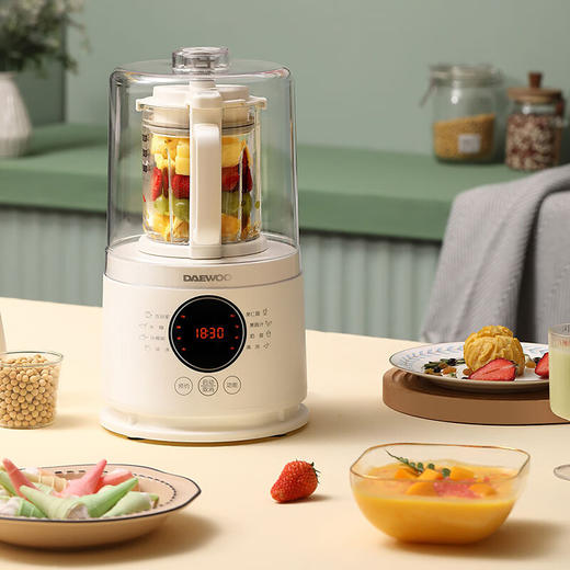 大宇（DAEWOO）智能多功能家用预约辅食料理破壁机豆浆机DYPB-0520_冰凌玉（彩邮） 商品图0