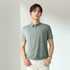 【特价】【无缝工艺/满身印花】柒牌短袖Polo衫男夏季薄款字母满印翻领T恤128T72600 商品缩略图2