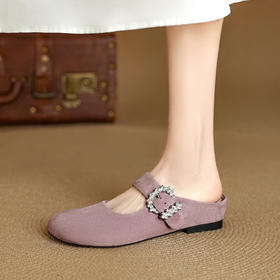 【预售5天】夏季厚底坡跟内增高包头勃肯拖鞋NJMK&K1505