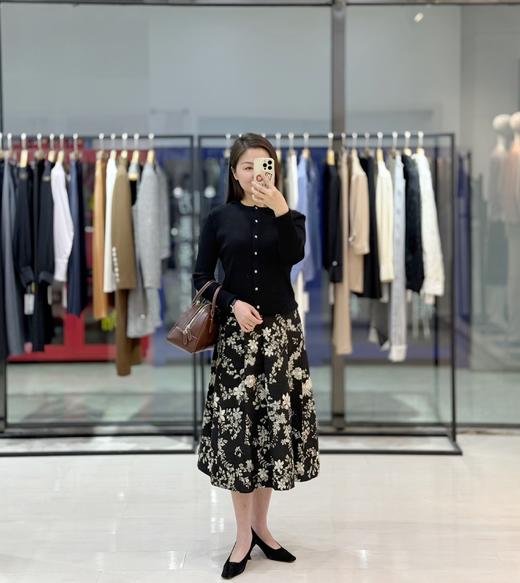 钻石扣羊毛开衫 商品图4