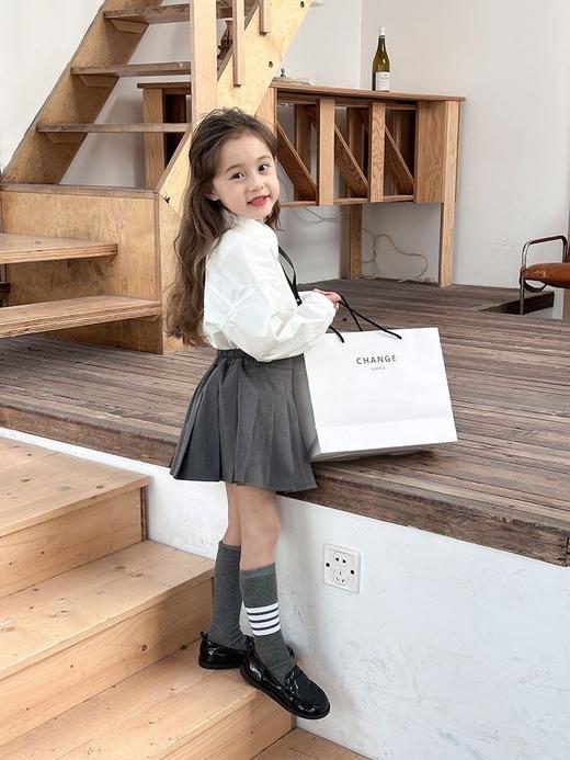 儿童糖果色纯棉衬衫 商品图3