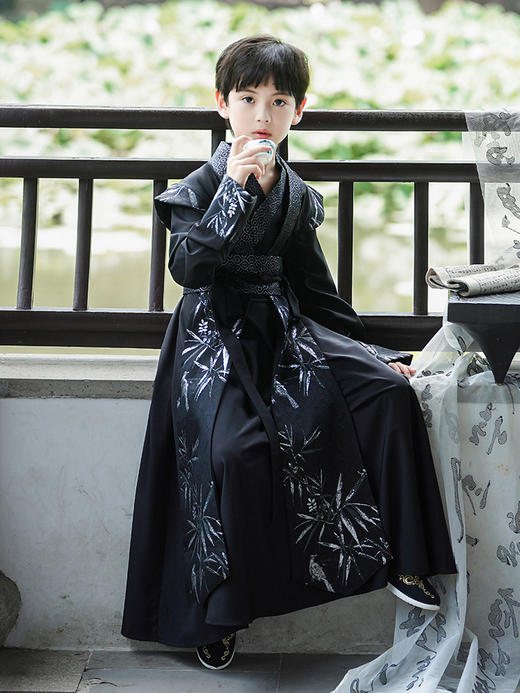 苏城纪童装汉服男童-五竹 商品图2