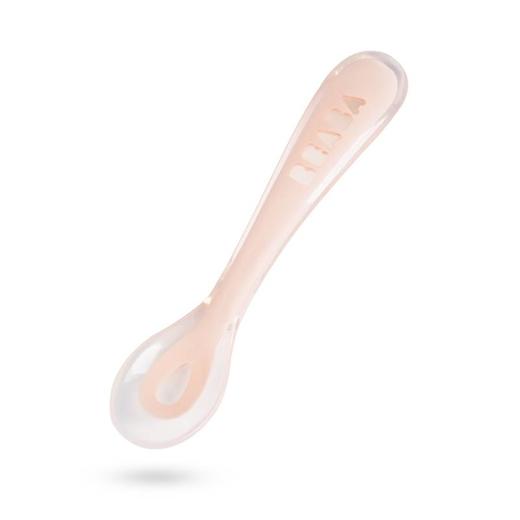 法国BEABA二阶段婴儿硅胶软勺 宝宝碗勺餐具 辅食勺新生儿软头勺 913425YXCSJ00003A01001 商品图1