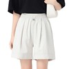 【59.9/任选2条 】平纹缎短裤速干裤夏新款伞兵裤高腰显瘦休闲短裤宽松阔腿五分裤 商品缩略图3