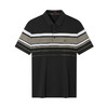 【定位条polo衫】柒牌撞色条纹POLO衫男夏季薄款休闲翻领短袖t恤128T72980 商品缩略图4