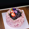 【紫韵桑香】草莓果香桑葚馥郁芬芳-桑葚水果生日蛋糕 商品缩略图0